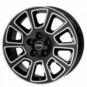 RIAL TRANSPORTER 2 6.5x16 5X112 ET52/66.5 ČIERNY/LESK