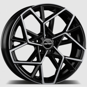 GMP CARTESIO 6.5X16 5X114.3 ET45 ČIERNY/LESK