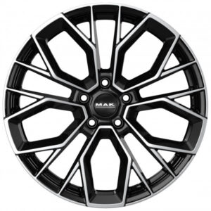 MAK STILO-D 9.5X20 5X112 ET50/76 ČIERNY/LESK