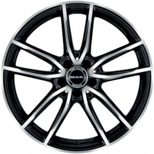 MAK EVO 8X19 5X112 ET33/66.6 ČIERNY/LESK
