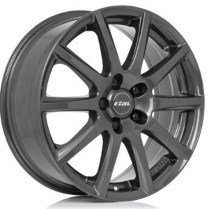 RIAL MILANO 7.5X18 5X112 ET39/66.6 ŠEDÝ
