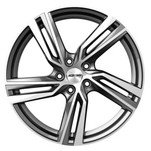 GMP ARCAN 9X20 5X108 ET38.5/63.4 ŠEDÝ/LESK VOL