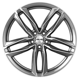 GMP ATOM 8.5X19 5X112 ET35/66.5 ŠEDÝ/LESK