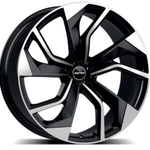 GMP REBEL 9X21 5X130 ET28/66.5 ČIERNY/LESK