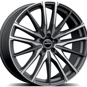 GMP SPARTA 10.5X21 5X114.3 ET43/67.1 ŠEDÝ/LESK