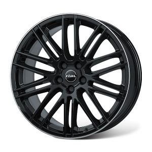 RIAL KIBOX 9X20 5X130 ET52/71.6 ČIERNY/LESK