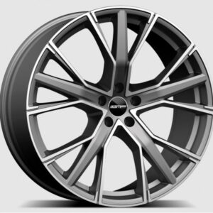 GMP GUNNER 9X20 5X120 ET40/65.1 SZARY/POLER