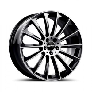 GMP STELLAR 8X19 5X112 ET35/66.6 ČIERNY/LESK