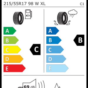 PIRELLI W215/55 R17 POWERGY ALL SEASON SF 98W XL
