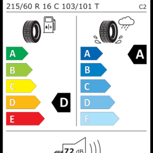 VREDESTEIN L215/60 R16C COMTRAC 2+ 103/101T
