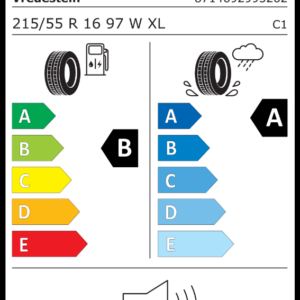 VREDESTEIN L215/55 R16 ULTRAC+ 97W XL